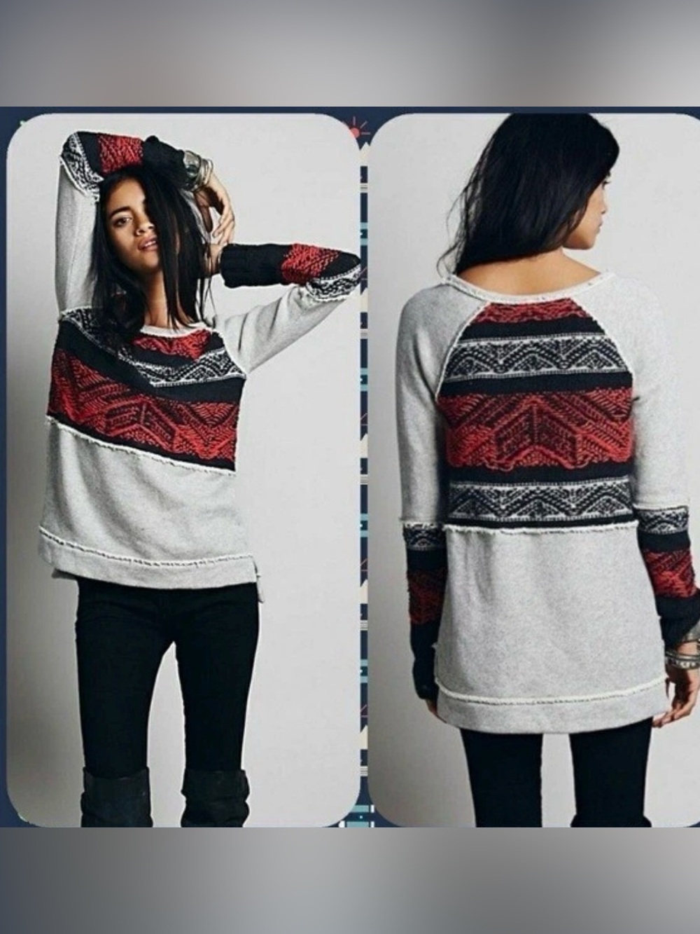 Free People Snow Angel Pullover Sweater